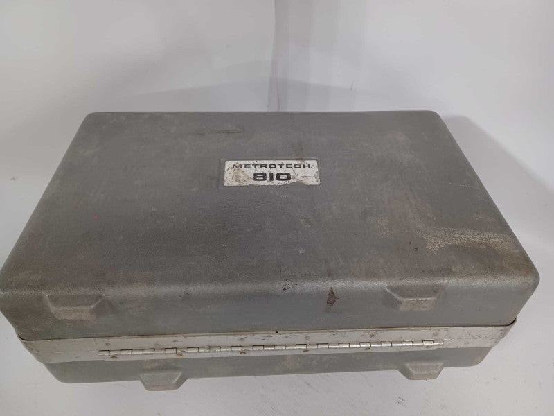 Metrotech 810 Line Tracer Utility Wire Cable Pipe Locator With Case, Read _