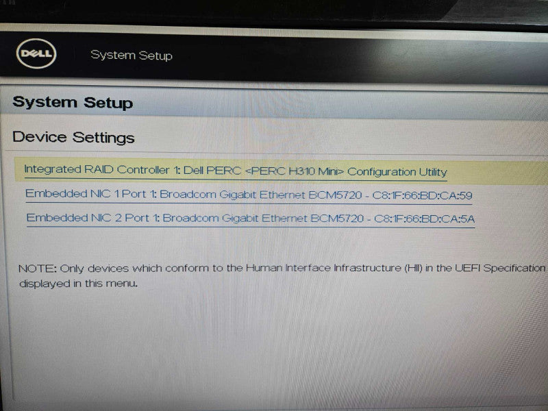 Dell PowerEdge R320 Server 1x Xeon E5-2407 0 @ 2.20GHz 16GB Ram H310 RAID