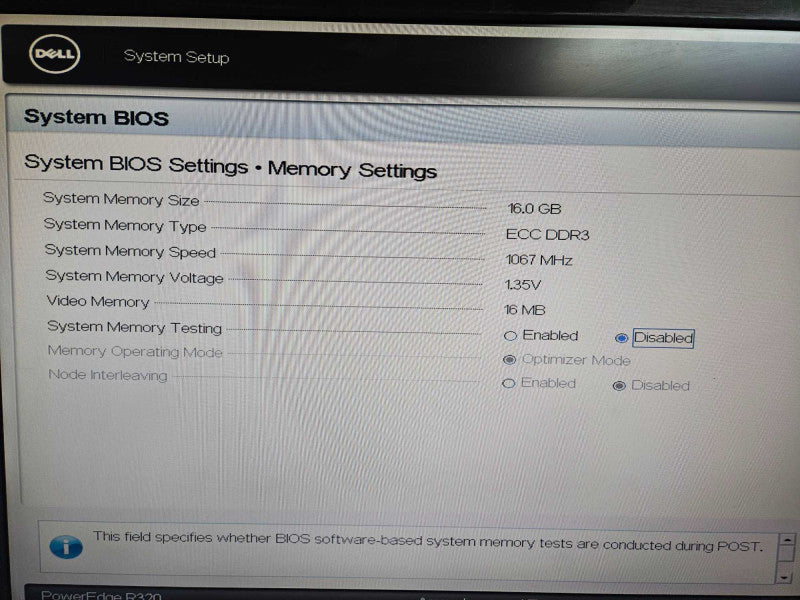 Dell PowerEdge R320 Server 1x Xeon E5-2407 0 @ 2.20GHz 16GB Ram H310 RAID