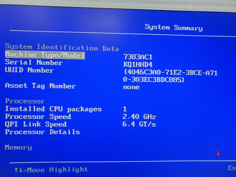 Lenovo x3500 M4 Xeon E5-2609 @ 2.4GHz 8GB DDR3 8x 2.5\\" No HDD Q(