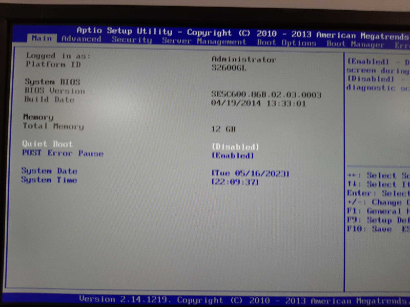 EMC KYBFP Avamar ADS Gen4S Utility Node  $