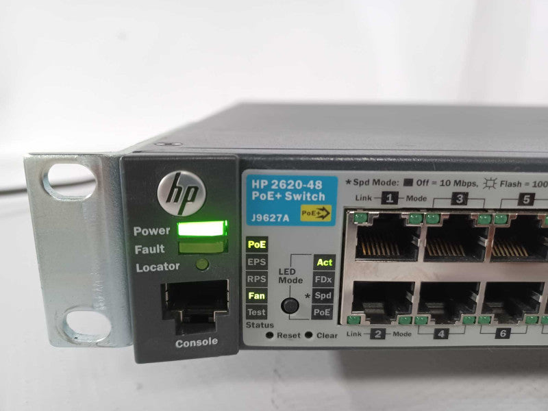 HP ProCurve 2620-48-PoE+ 48 Port J9627A PoE Managed Gigabit Switch _