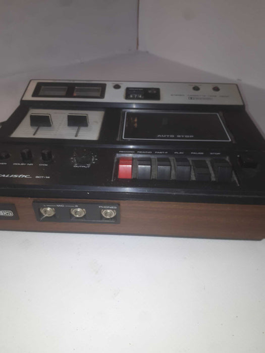 Realistic Cassette Tape Deck SCT-14