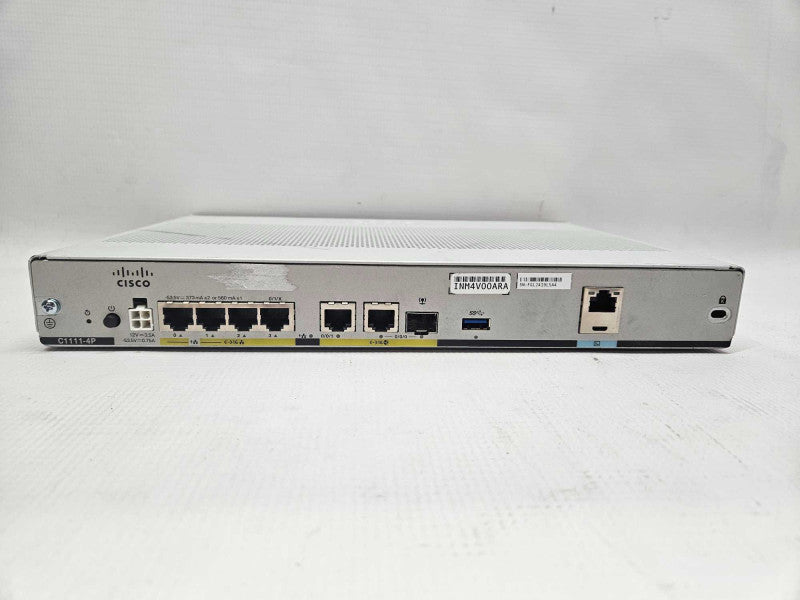 Cisco ISR 1100 Series (C1111-4P) 4 x 1GB RJ45 Managed Ethernet Router