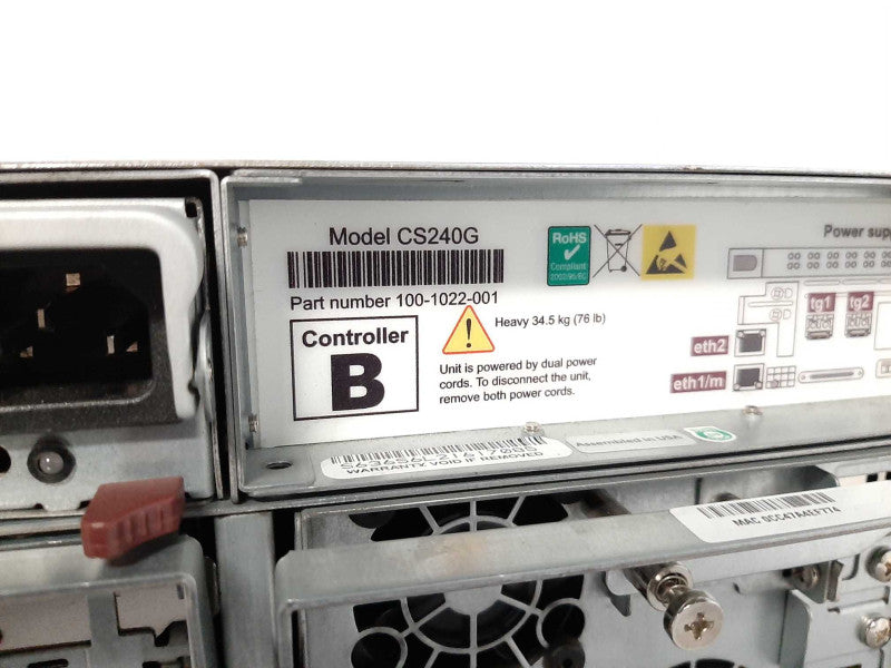 Nimble Storage SAN Expansion Array CS240G No HDD $
