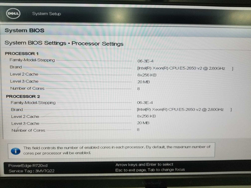 Dell Poweredge R720xd 2x Xeon E5-2650 V2 @ 2.60ghz / 64gb ram / H710P Mini  #