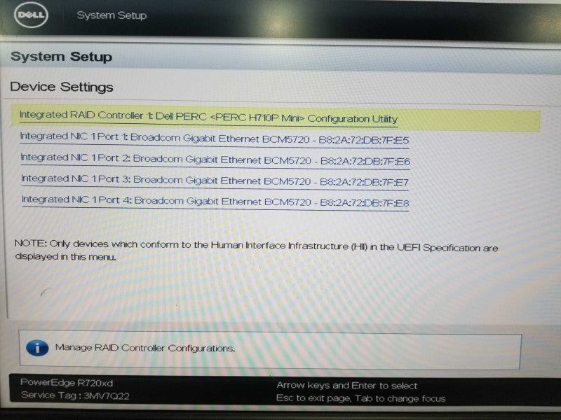 Dell Poweredge R720xd 2x Xeon E5-2650 V2 @ 2.60ghz / 64gb ram / H710P Mini  #