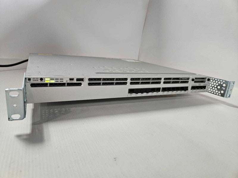 Cisco WS-C3850-12S-S 12 Ports Managed Network Switch w/ Rack Mount Ears