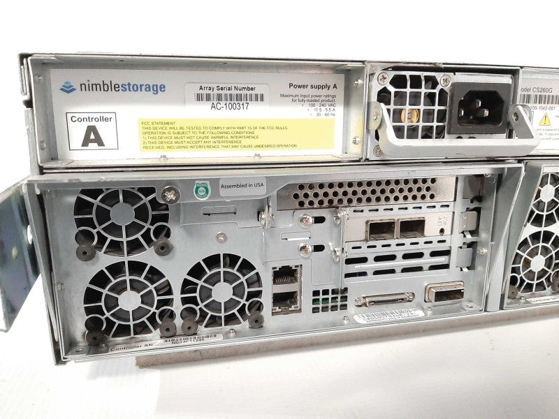 Nimble Storage SAN Expansion Array CS260G No HDD  $