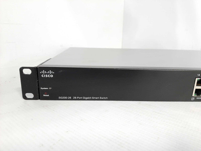 Cisco (SG-200-26) PoE Gigabit 26-port Smart Switch $