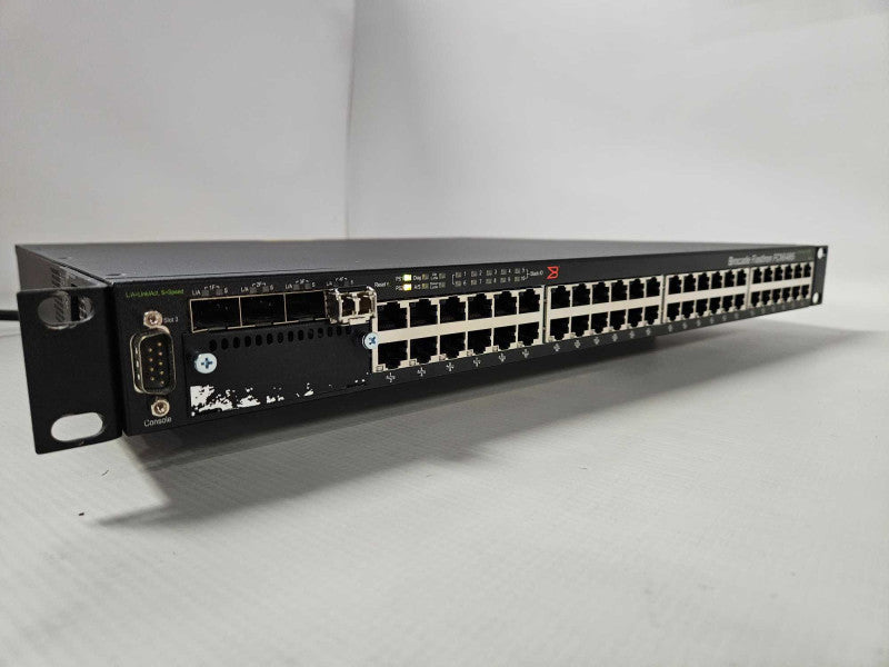 Brocade FCX 648S 48 Port Gigabit Ethernet Switch Q)