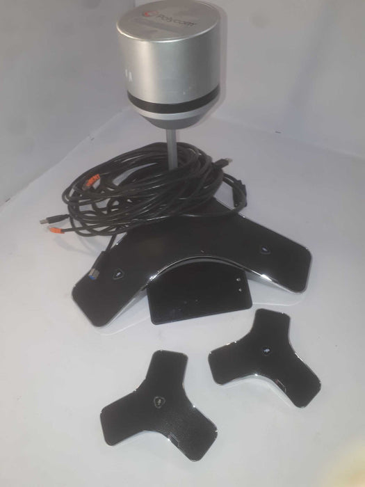 Polycom Conference CX5500 & QTYx2 Speakers with cables