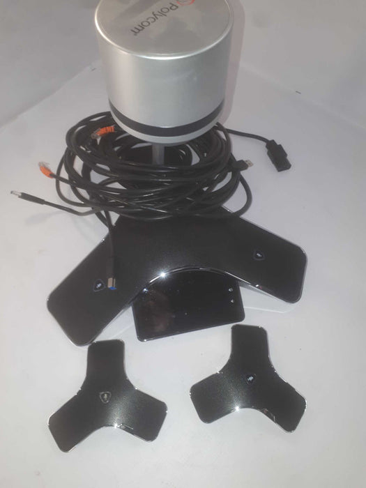 Polycom Conference CX5500 & QTYx2 Speakers with cables