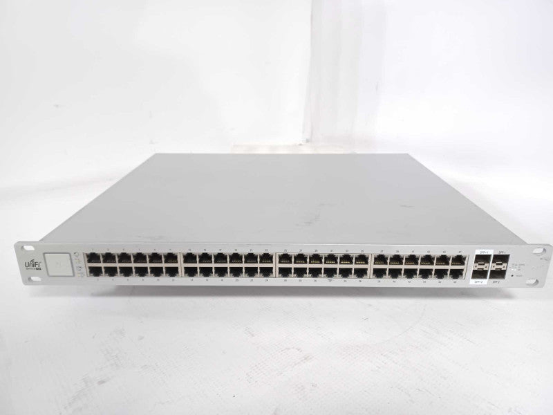 Ubiquiti US-48-750W UniFi Switch 48x Gigabit RJ45 2xSFP + 2x SFP+ 10Gbe, Read _