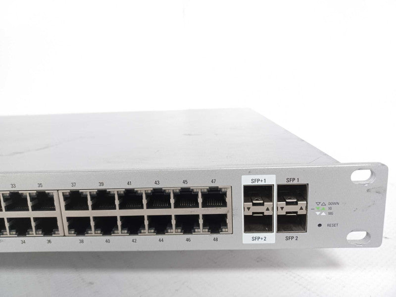 Ubiquiti US-48-750W UniFi Switch 48x Gigabit RJ45 2xSFP + 2x SFP+ 10Gbe, Read _