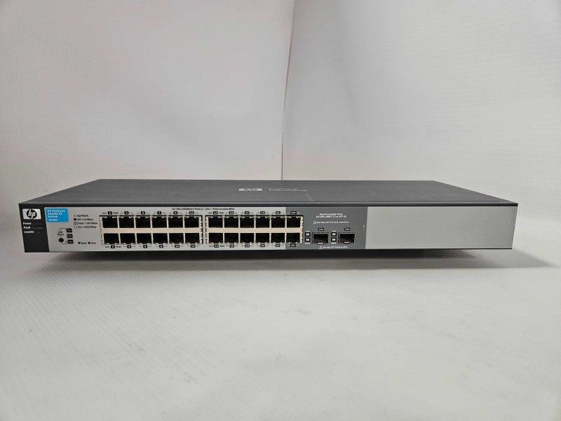 HP ProCurve 1810G-24 Ethernet Switch 24x 10/100/1000Base-T 2x SFP J9450A )