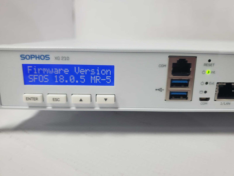 Sophos XG 210 Network Security Appliance |