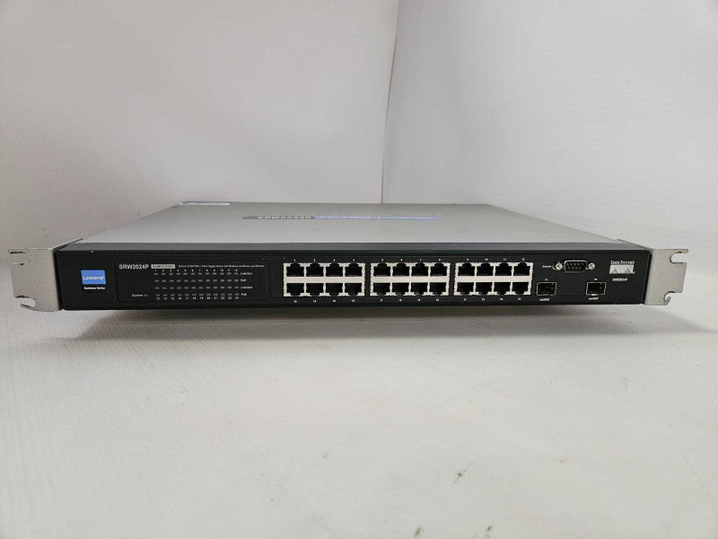 Linksys SRW 2024P 24-Port 10/100/1000 + 2-Port Gigabit Switch Q)
