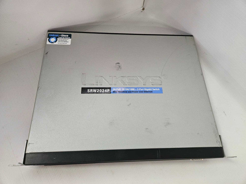 Linksys SRW 2024P 24-Port 10/100/1000 + 2-Port Gigabit Switch Q)