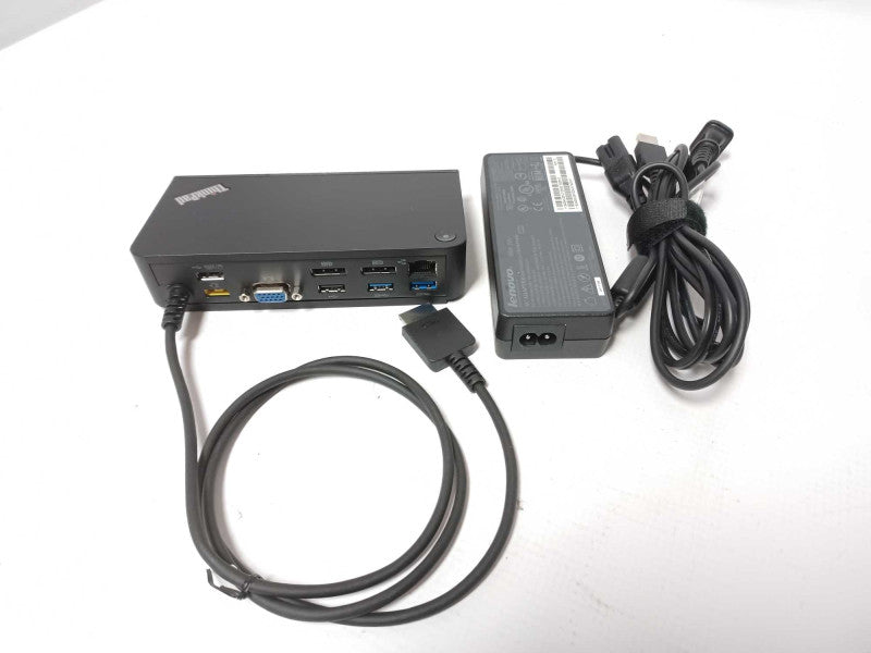 Lenovo ThinkPad OneLink+ Plus Dock 40A4 DU9047S1 with AC Adapter _