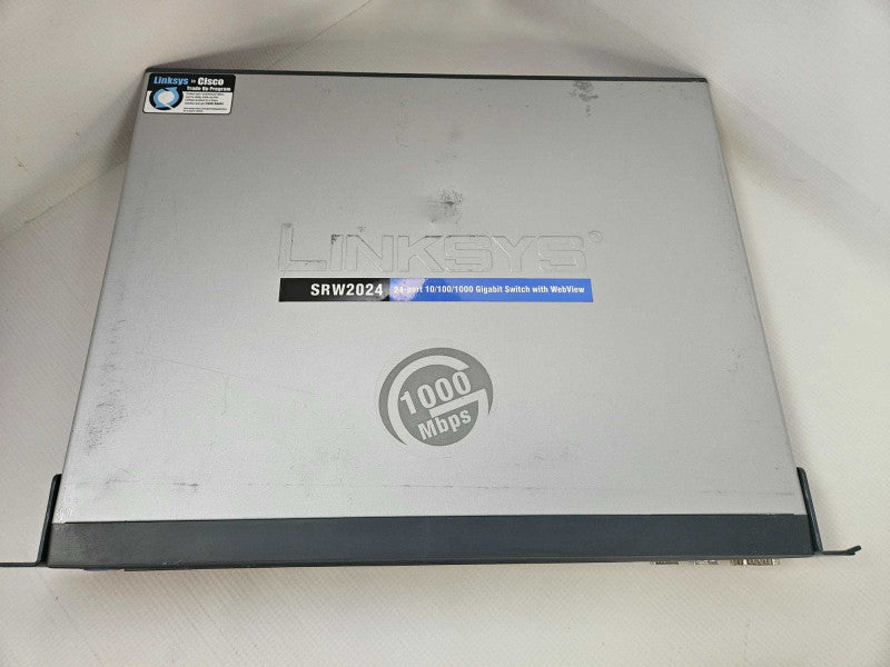 Linksys SRW2024 24-port 10/100/1000 Gigabit Switch With WebView )