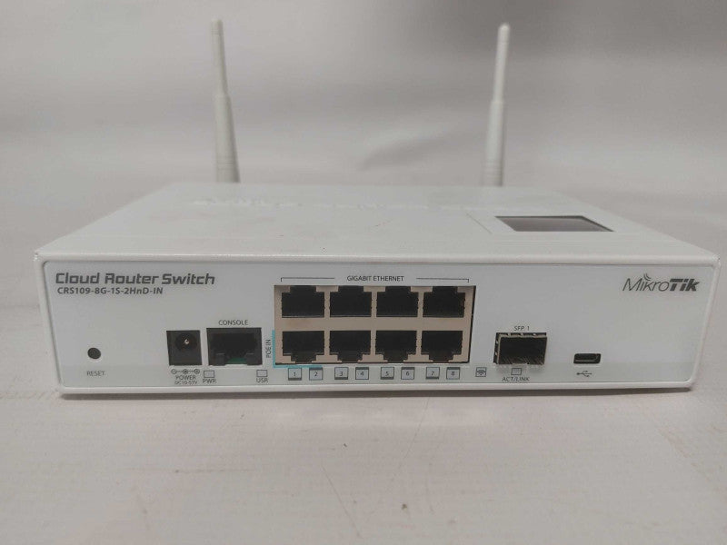 Mikrotik CRS109-8G-1S-2HnD-IN Cloud Router Switch