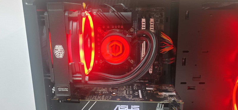 Gaming PC i9-10850K 16GB DDR4 RAM GTX 1070 GPU 512GB SSD  @