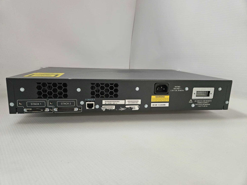 Cisco WS-C3750G-24TS-S 24 Port Managed Gigabit Switch )