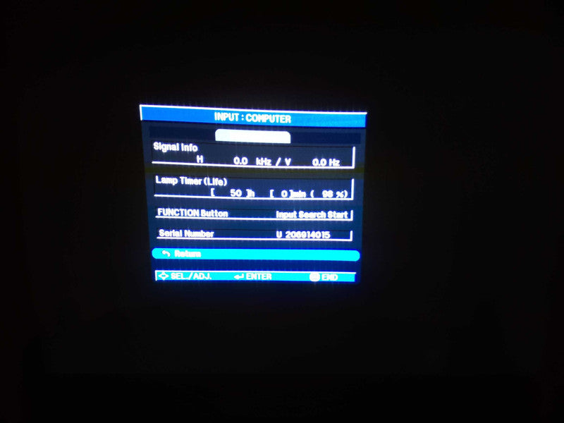 SHARP Projector- PGLX2000 &