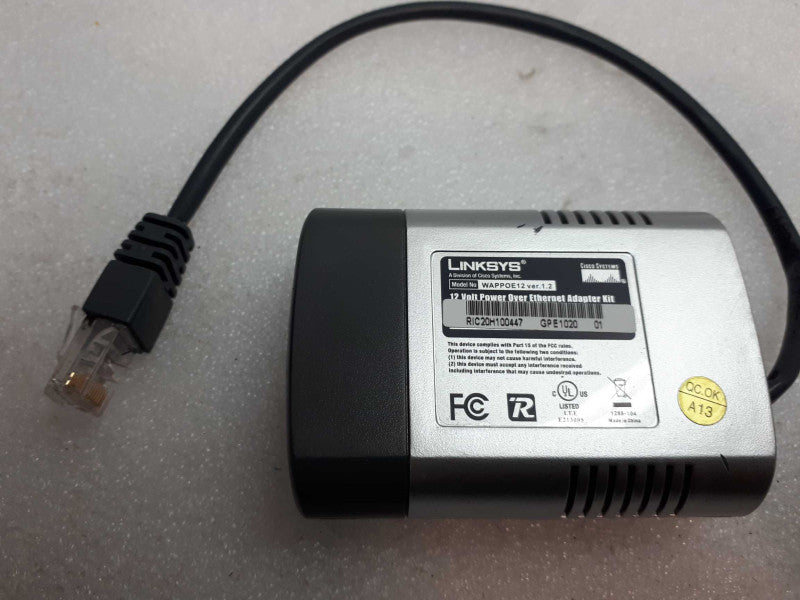 Linkysys PoE Injector  WAPPOE12 &