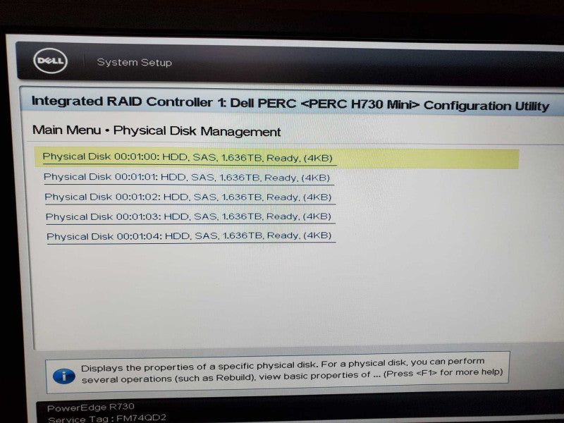 Dell PowerEdge R730 2x Xeon E5-2699(v4) @ 2.2GHz 64GB DDR4 10TB HDD H730 Mini (