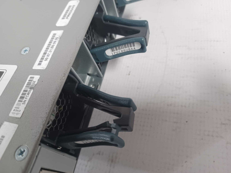 Cisco WS-C3850-12S-S 12 Ports Managed Switch w/ C3KX-NM-2-10G, 2x PSU, Read Q_