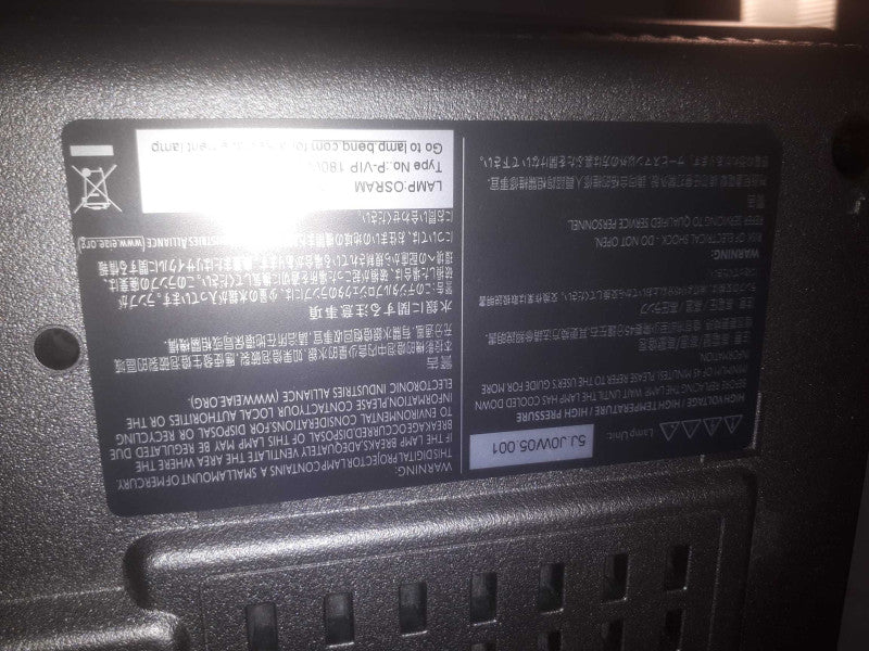 BenQ model-w1000+ projector hdmi no remote