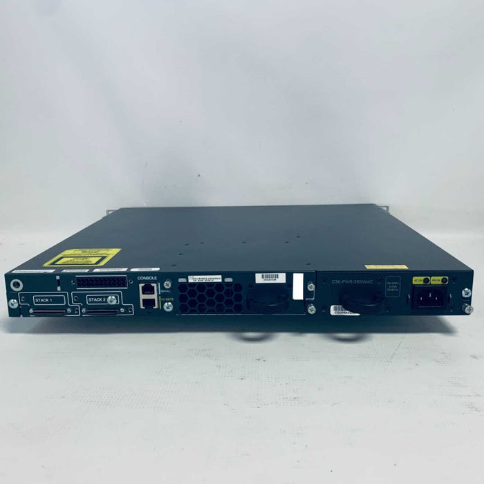 Cisco WS-C3750E-24TD-E 24-Port 10/100/1000 2x 10GE Network switch Q=