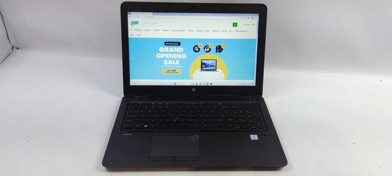 HP ZBOOK 15U G3 I7-6500U 2.50 GHZ 16 GB 256GB SSD 500GB HDD