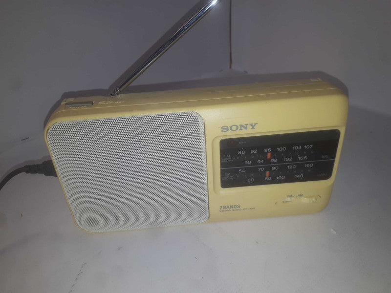 Sony 2Bands Radio model-ICF-790 with power cable