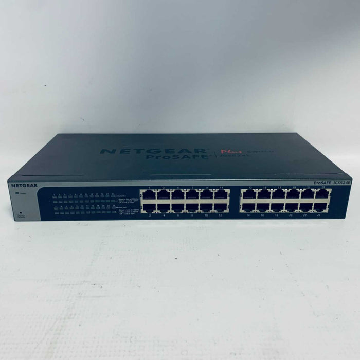 Netgear ProSafe JGS524E V2 Plus 24 Port Unmanaged Gigabit Ethernet Switch 1Gb Q=