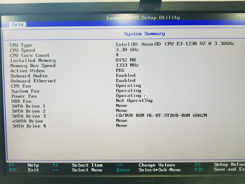 Lenovo E31 workstation Xeon E3-1230 V2 @ 3.30ghz / 8gb ram / Quadro 2000 GPU #