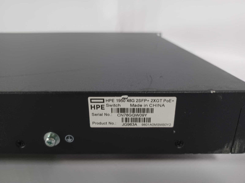 HPE OFFICECONNECT 1950-48G-2SFP+-2XGT-PoE+ 370W SWITCH JG963A _