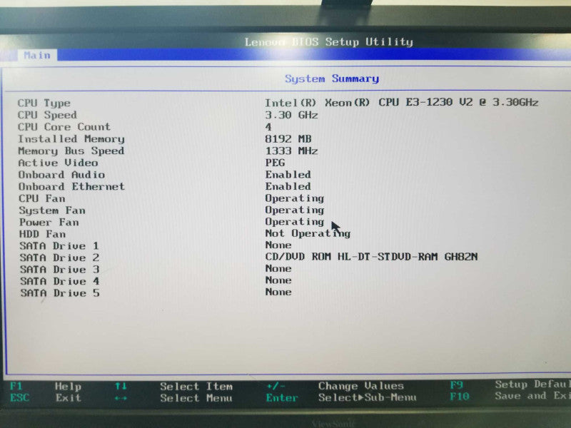 Lenovo E31 workstation Xeon E3-1230 V2 @ 3.30ghz / 8gb ram / Quadro 600 GPU #
