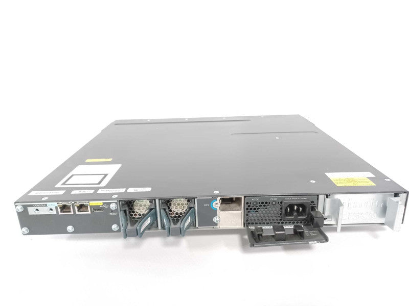 Cisco WS-C3560X-24P-S 24 Port PoE+ Gigabit Switch w/ C3KX-NM-10G, 1X PSU _