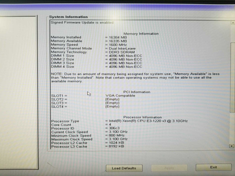 Dell Precision T1700 Xeon E3-1220 V3 @ 3.10ghz / 16gb ram / Quadro K620 GPU\t #