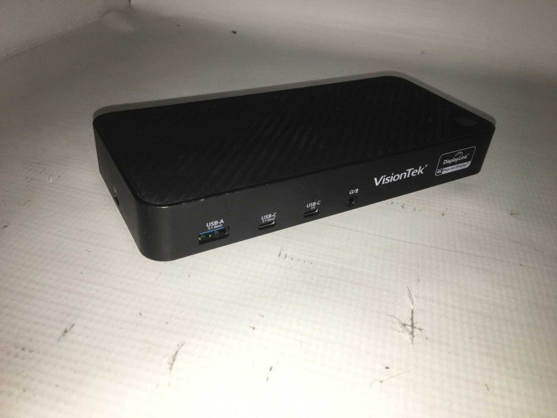 VisionTek VT7000 Triple Display 4K USB-C Docking Station NO POWER ADAPTER