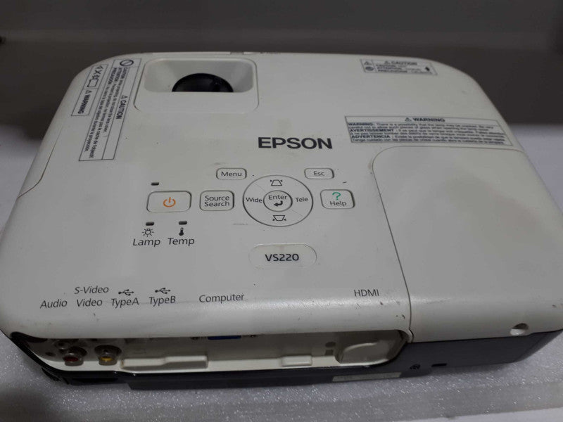 Epson VS220 3LCD Projector Portable 2700 Lumens H592A HD HDMI  &