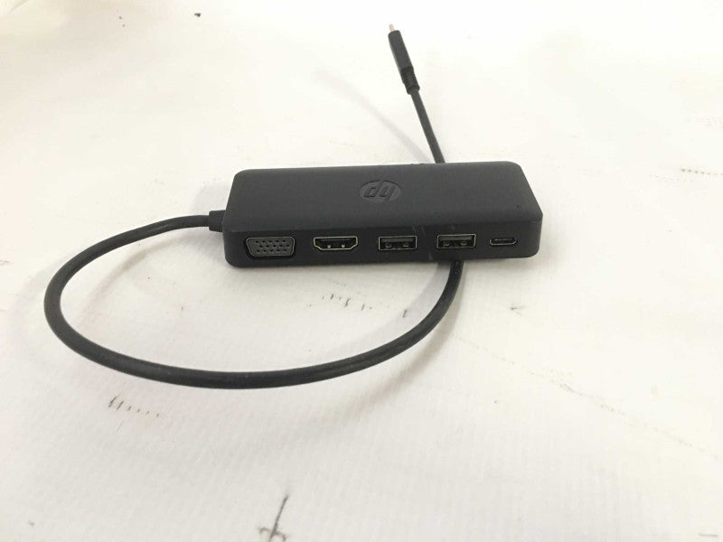HP USB-C Travel Hub TPA-A601H Portable Dock Station Q