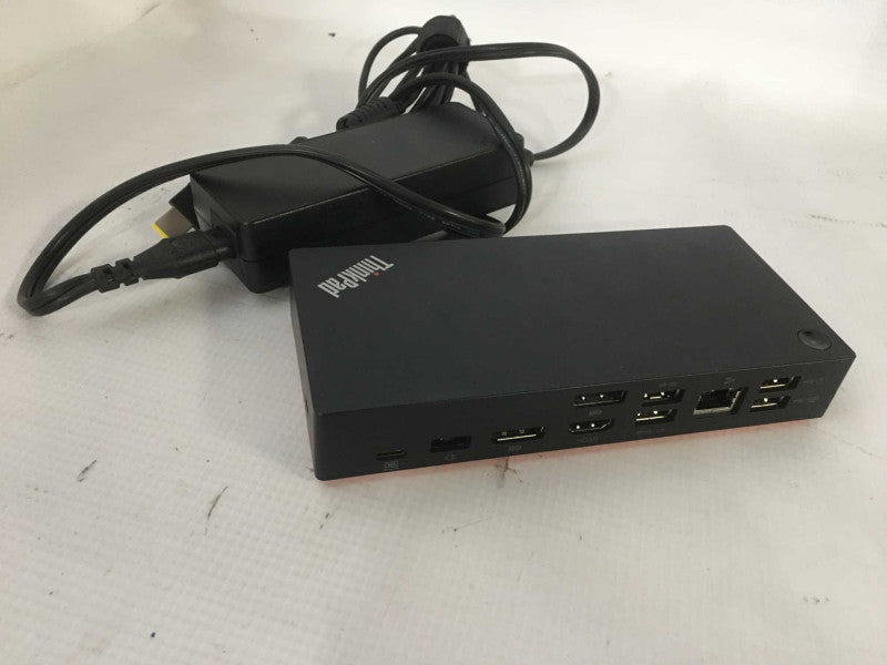 Lenovo ThinkPad USB-C Dock Gen 2 Docking Station LDC-G2 with power supply Q