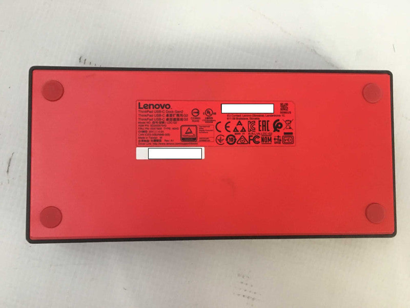 Lenovo ThinkPad USB-C Dock Gen 2 Docking Station LDC-G2 with power supply Q