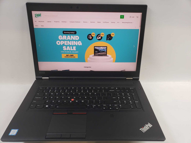 Lenovo ThinkPad P72 intel i7-8750H @ 2.20GHz / 32GB RAM / 512GB M.2