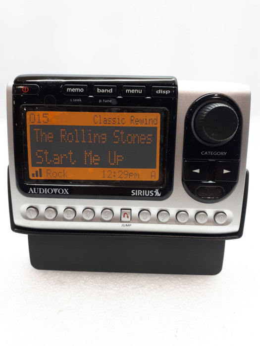 Audiovox Sir-pnp3 Sirius XM Portable Satellite Radio 144-2453 &
