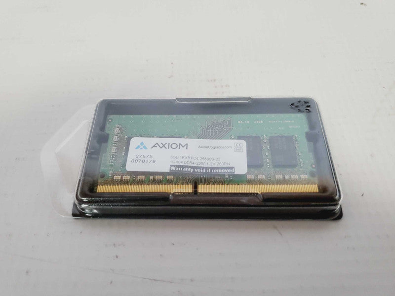 AXIOM 8GB PC4-25600S-22 [DDR4-3200 SODIMM - Laptop Memory] Q(